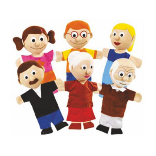 LFP 11 Family Puppet Set – Fun & Interactive Family Puppets (Set of 5)